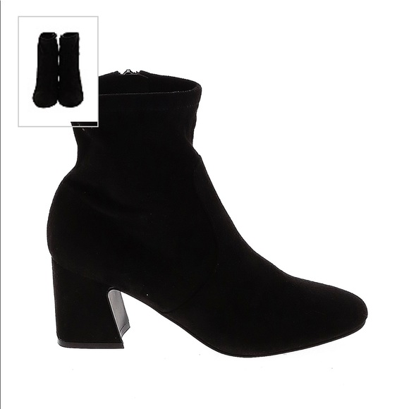 COPY - UNISA Black Suede Bootie - Picture 1 of 1